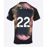 Dres Leicester City Oliver Skipp #22 Preč 2024-25 Krátky Rukáv